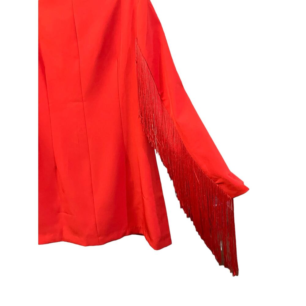 BiBi Red Blazer - Picture 6 of 14